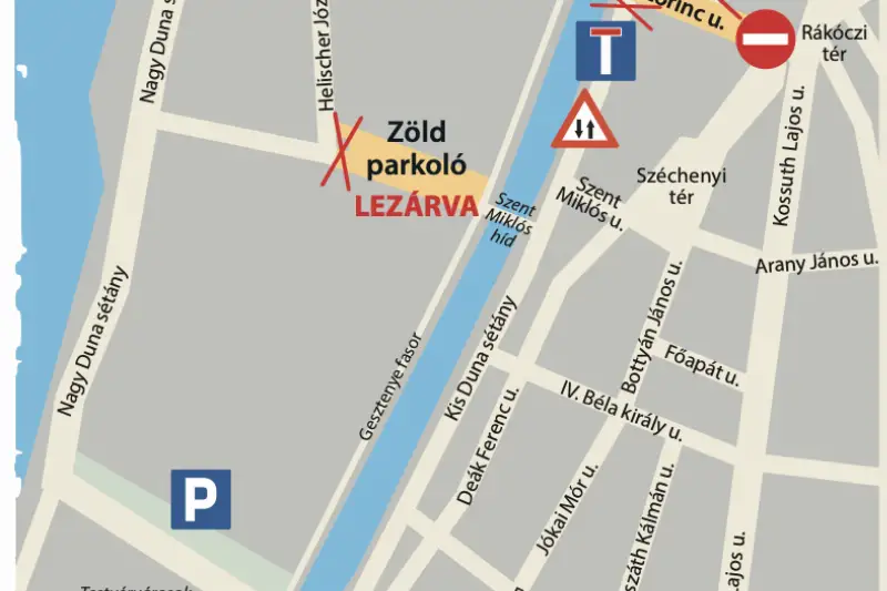 Forgalomkorlátozások az MCC Feszt ideje alatt